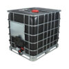 1000 liter black IBC tanks Used 1000 Litre UN Approved Black UV Protected IBC Tank on Steel Pallet