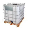 IBC Tanks on wooden Pallets