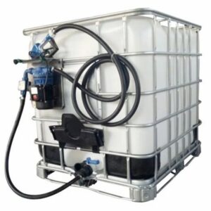1000 Litre IBC tanks with AdBlue pump