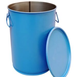 120 litre open top steel drums