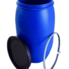 150L-Open-Top-Plastic-Drum2 150 litre open top blue plastic drums 1