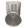 210 open top stainless steel drums