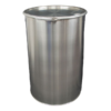 210 open top stainless steel drums