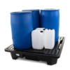 4 drums spill pallet black 4 drums spill pallet black
