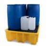 4 drums spill pallet high capacity 1 4 Drums Spill Containment Pallet