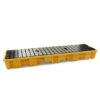 4 drums spill pallets in line