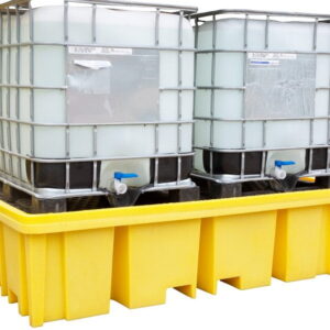 Double IBC Spill Containment Pallets