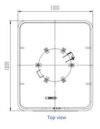 Drawing framed Stainless Steel 1000 Litre IBC Tanks
