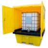 Hardcovered IBC Tank Spill Pallet