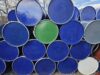 used 210 litre open top steel drums with plain interior