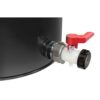 210 litre open top steel drums with bottom opening 1