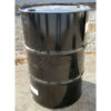 used 210 litre close top steel drums with plain interior