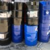 used 210 litre close top steel drums with plain interior